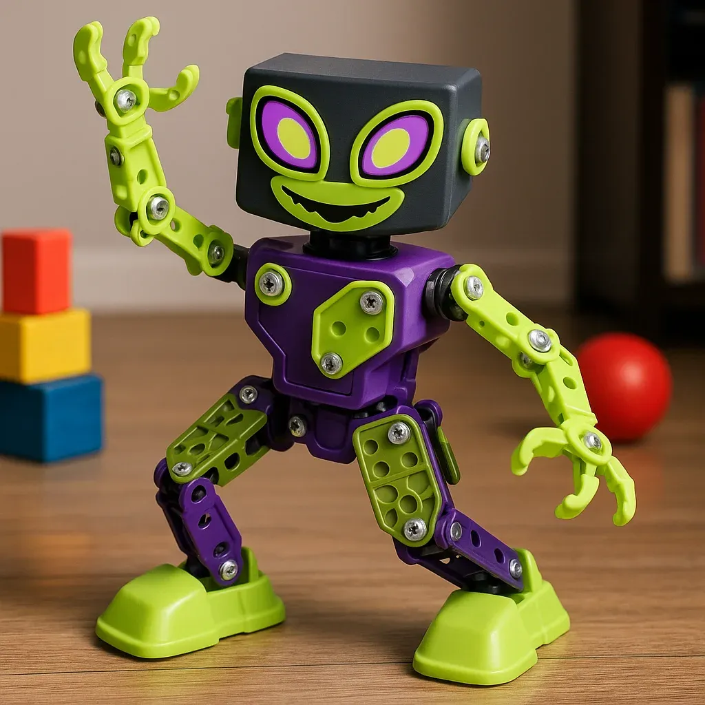 mecanno Micronoid Green Switch meccano