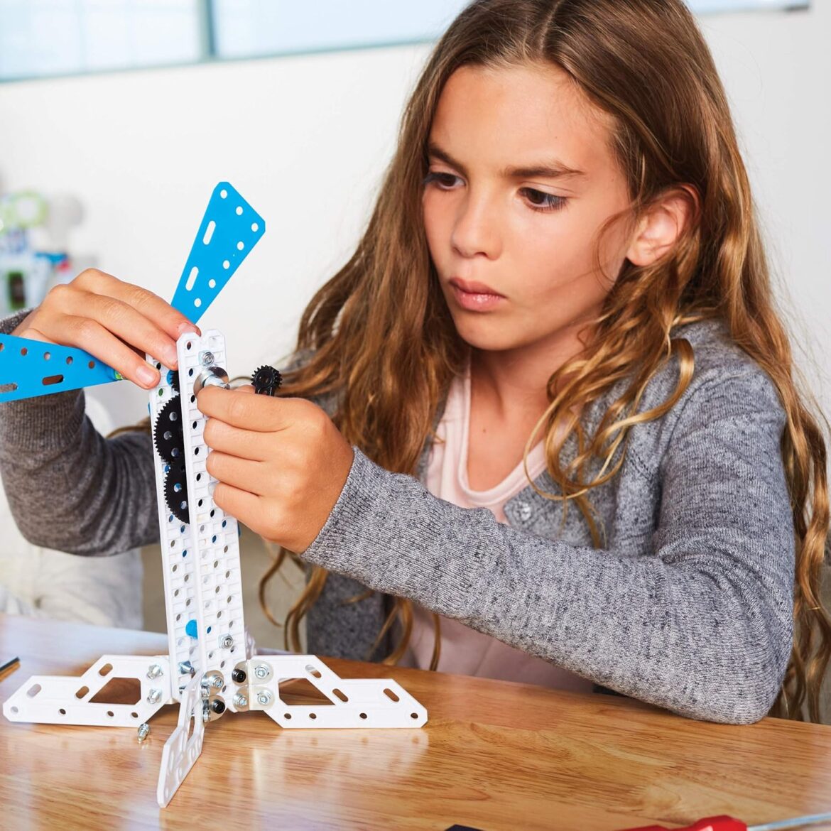 meccano-machines-steam-building-kit Meccano, Geared Machines S.T.E.A.M. Building Kit with Moving Parts
